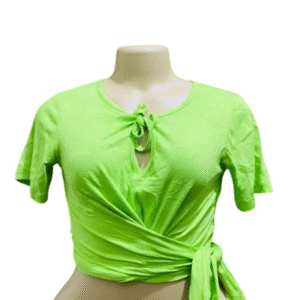 Green Wrap Top