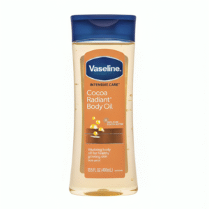 Vaseline Intensive Care Cocoa Radiant Body Oil.
