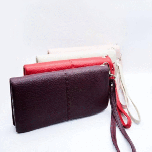 Stitched Wristlet Wallet