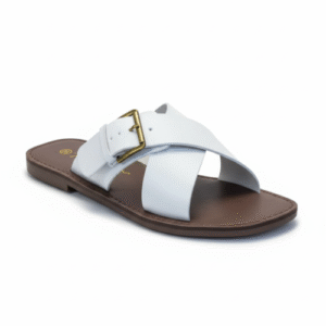 Brown-White Sandal